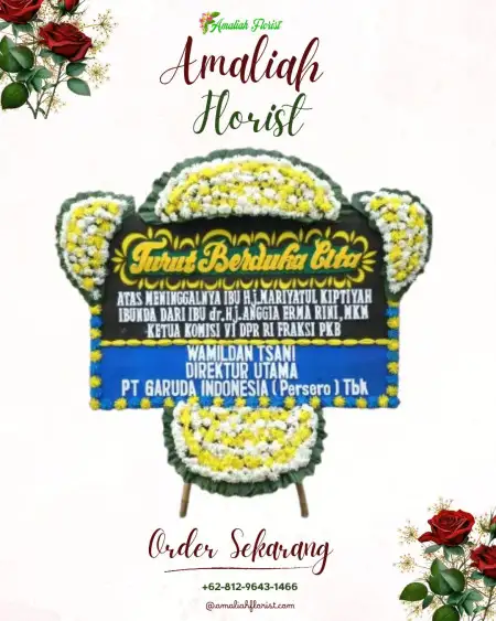 Papan Bunga Duka Mintaragen